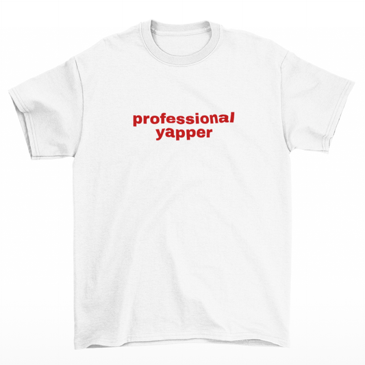 Tričko s nápisem PROFESSIONAL YAPPER