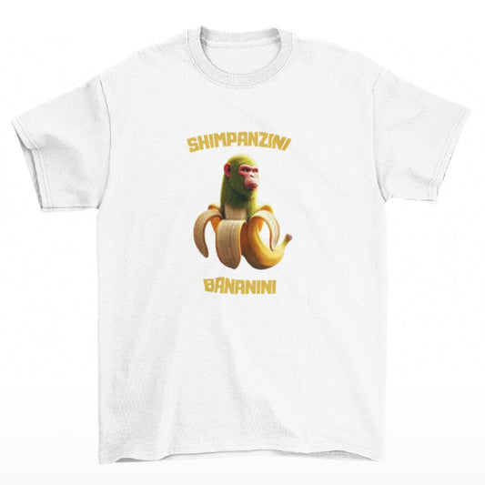 Tričko s nápisem Shimpanzini Bananini - Italian Brainrot