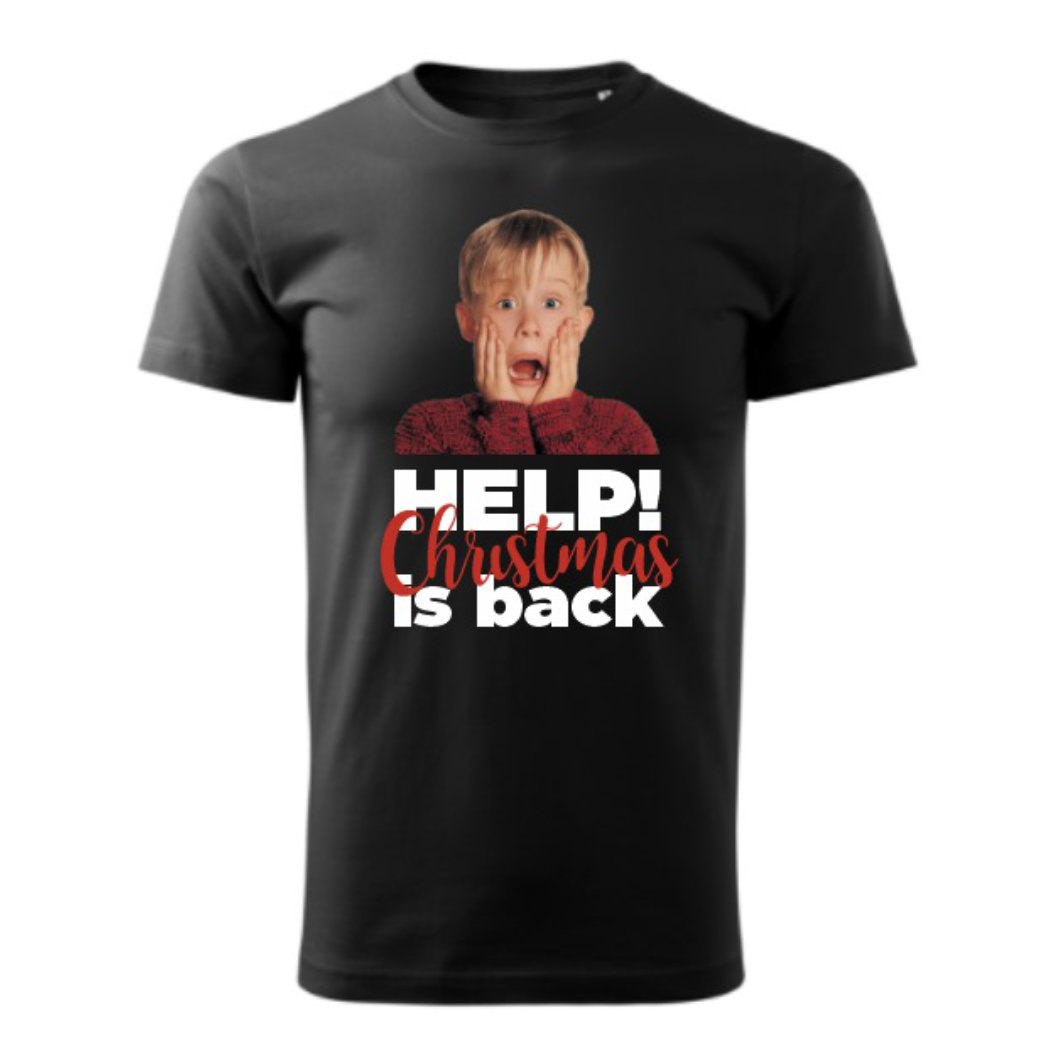 Vánoční tričko - Help, Christmas Is Back