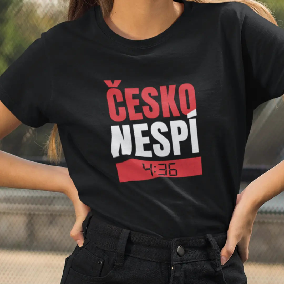 Tričko Česko nespí 4:36 – tričko s názorem