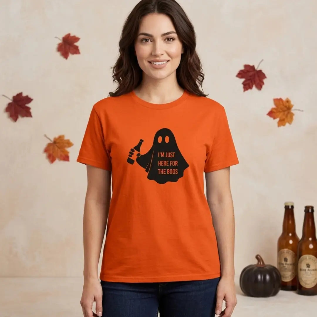 Halloween tričko – I’m just here for the boos