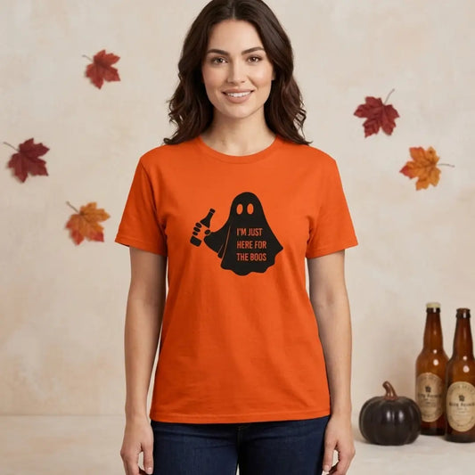 Halloween tričko – I’m just here for the boos