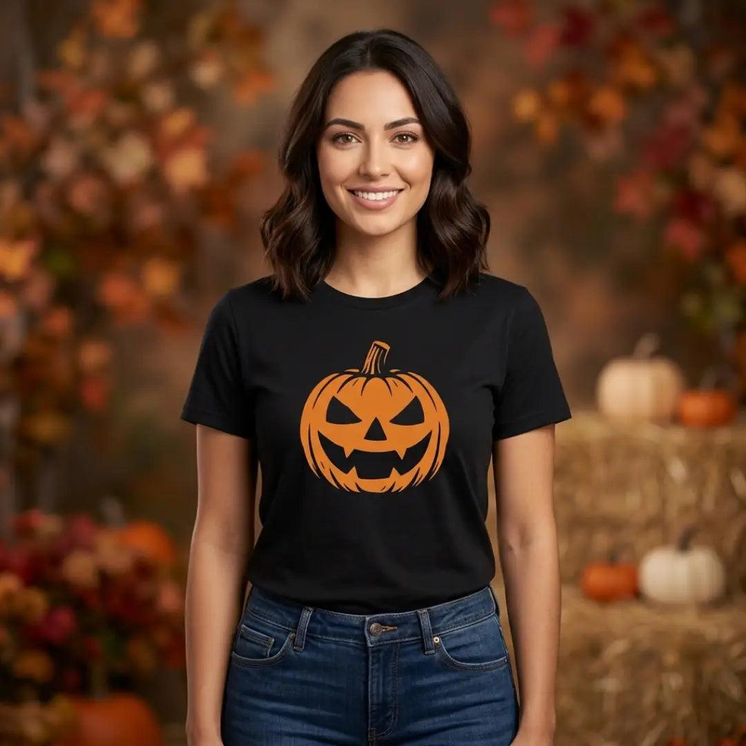 Halloween tričko s dýní